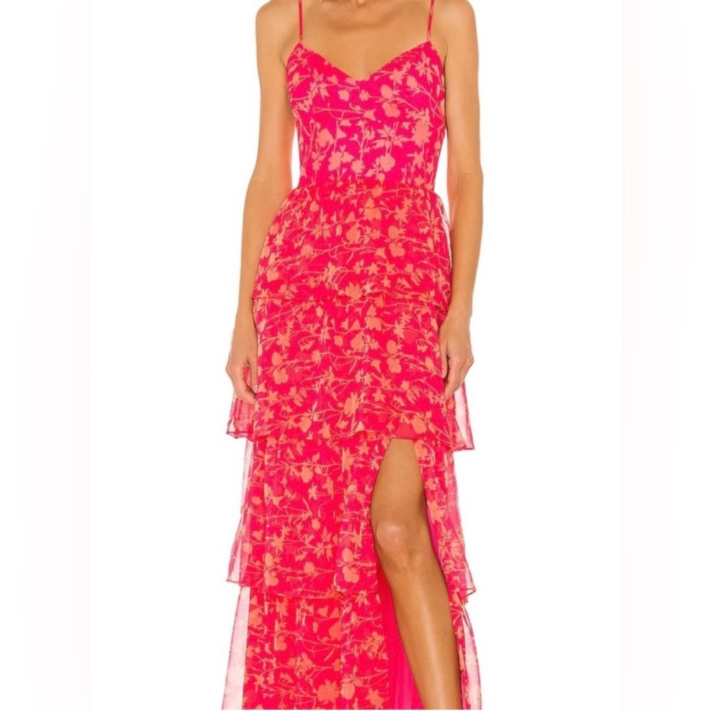 Amanda Uprichard Maxi Women’s Dress Size S, sz Small flower print